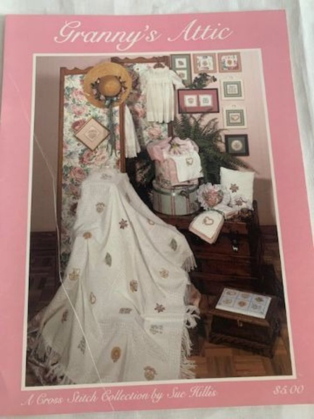 Granny's Attic Cross Stitch Collection by Sue Hillis Pattern Book